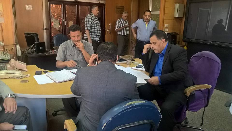 رئيس هيئة السكة الحديد يتفقد المركز الرئيسي للتحكم فى حركة مسير القطارات