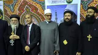 فرع خريجي الأزهر بالمنيا يستقبل وفد من كنيسة المطرانية بملوي