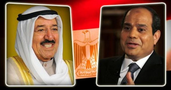 أمير الكويت يهنئ الرئيس السيسى بعيد الأضحي