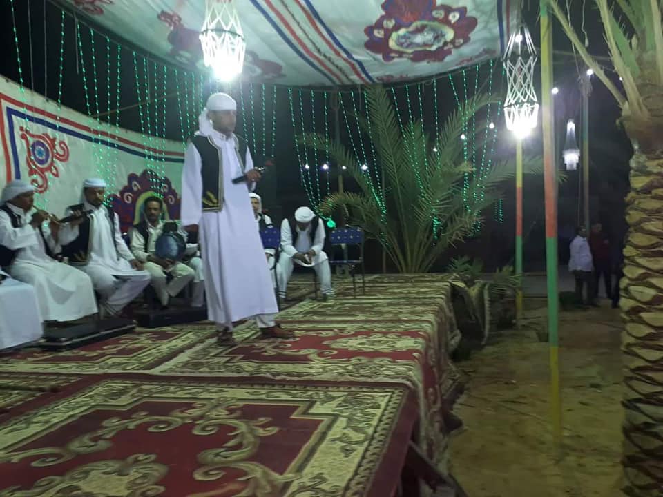 عروض تلقائية ومواويل بثقافة الوادى الجديد