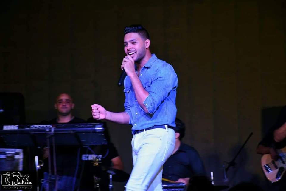 محمد شاهين ومنة عطية يتالقون فى حفل العيد بفاملي بارك