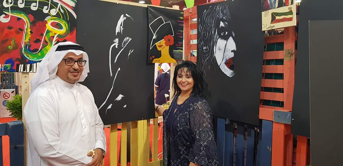 ”ليون القحطاني”  و ”وليد العلي” باستضافة معرض مشرف صالة ٦