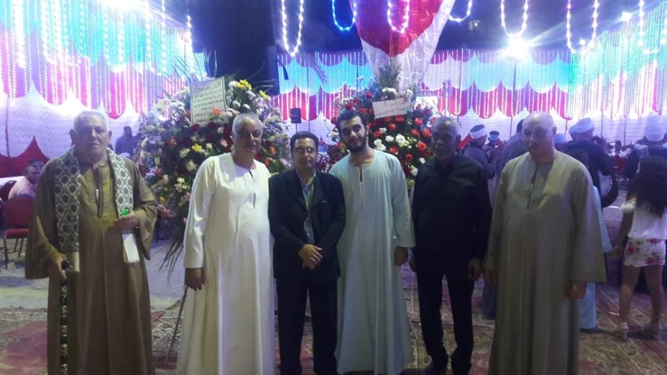 وفد من ”حماة الوطن” ونواب البرلمان يشاركون الأقباط فرحتهم بالإسكندرية (صور)