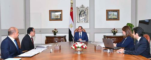 السيسى يوجه بالتقييم الدورى لااجراءات الإصلاح الاقتصادى