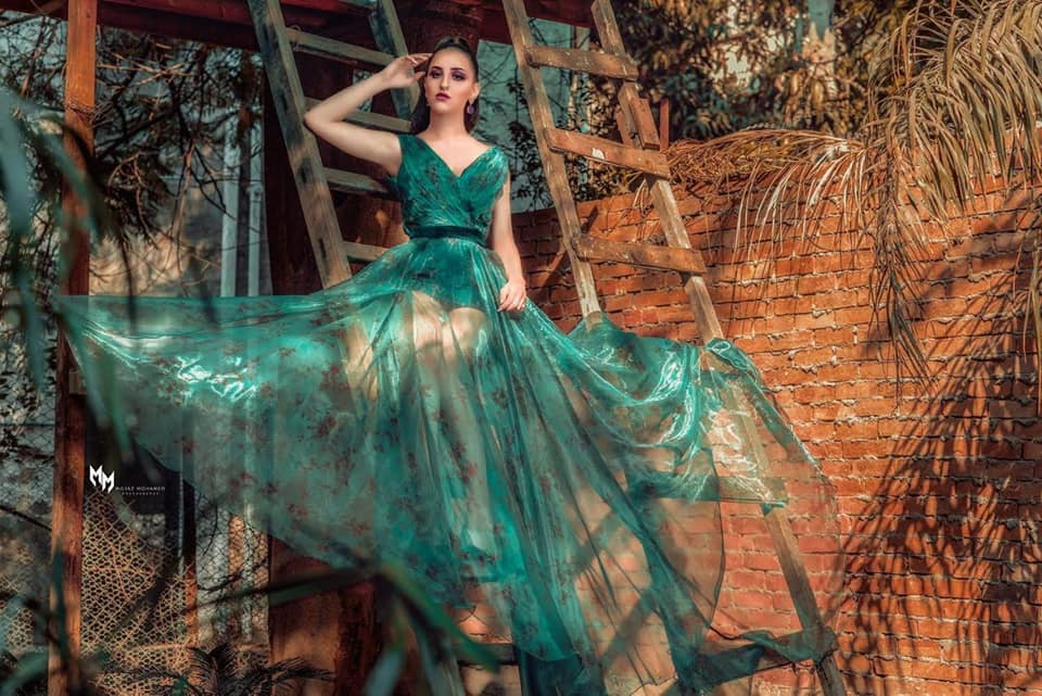 ملكة جمال مصر للسياحة و البيئة تطلق جلسة تصوير جديدة