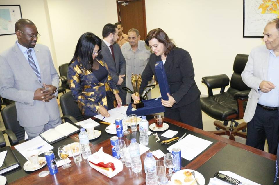 محرز تستقبل مستشار وزير الثروة السمكية والبحار الأنجولية