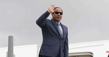 الرئيس السيسى يغادر القاهرة فى جولة آسيوية الي البحرين