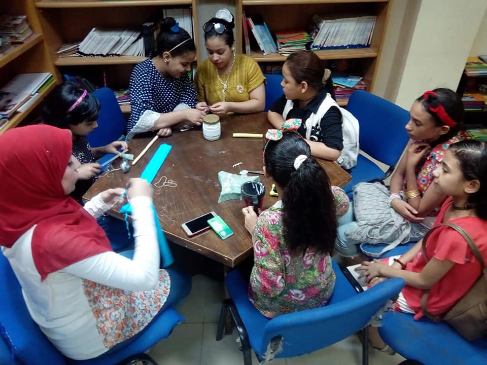 فنون شعبية وورش قصصية  بثقافة أسيوط