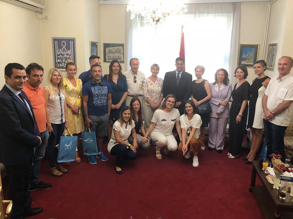 سفير مصر في بلجراد يلتقى ممثلي كبرى وسائل الإعلام الصربية ورابطة المسافرين الدائمين