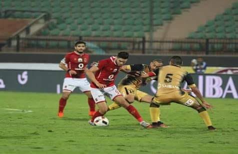 الاهلي يتعادل بدون اهداف مع الانتاج الحربي ويتصدر الدوري بفارق الاهداف