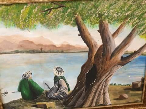 إفتتاح معرض دون علم صاحبه