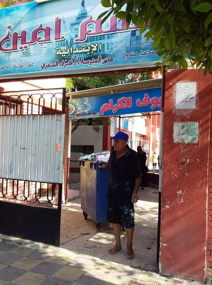 بورسعيد تواصل أعمال النظافة بالفترتين الصباحية والمسائية بالأحياء