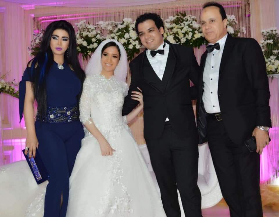 مروى اللبنانية تهني المنتج محسن البغدادى بزواج ابنتة رنا