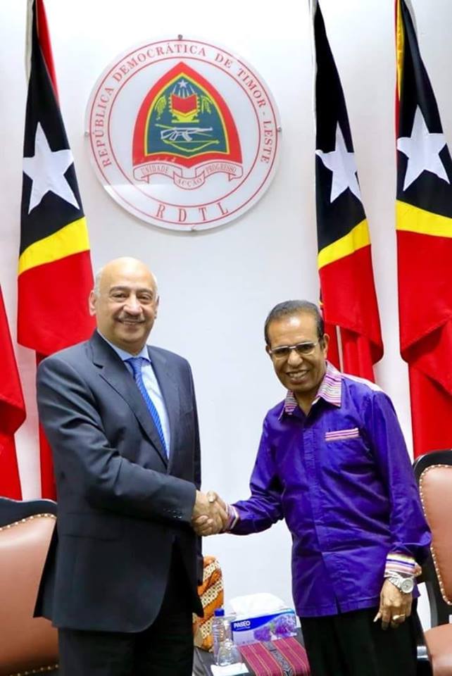 سفير جمهورية مصر العربية لدى إندونيسيا يلتقي رئيس وزراء تيمور الشرقية