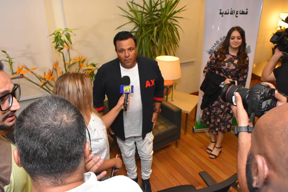 محمد فؤاد وكارمن سليمان فى الرحاب