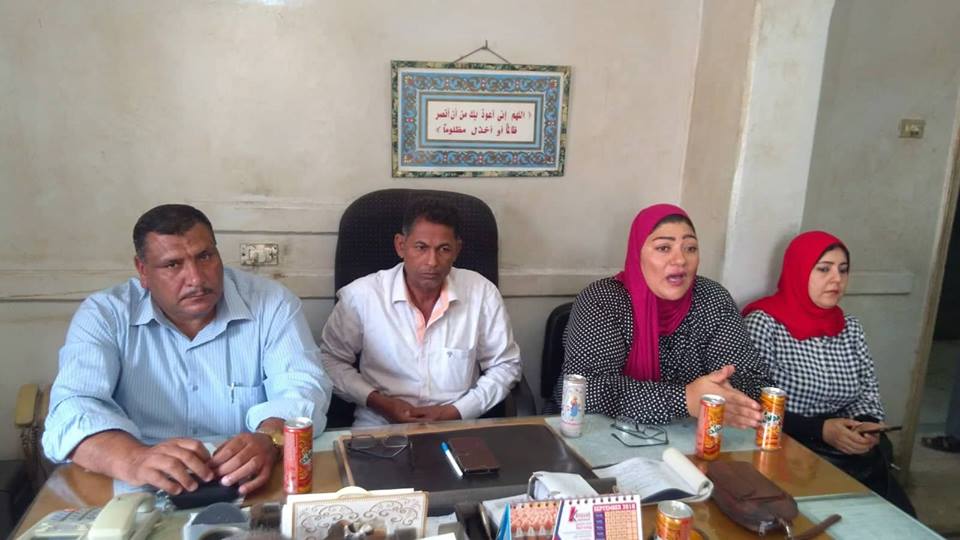 بحث تدوير مخلفات قش الأرز بإعلام كفر الشيخ
