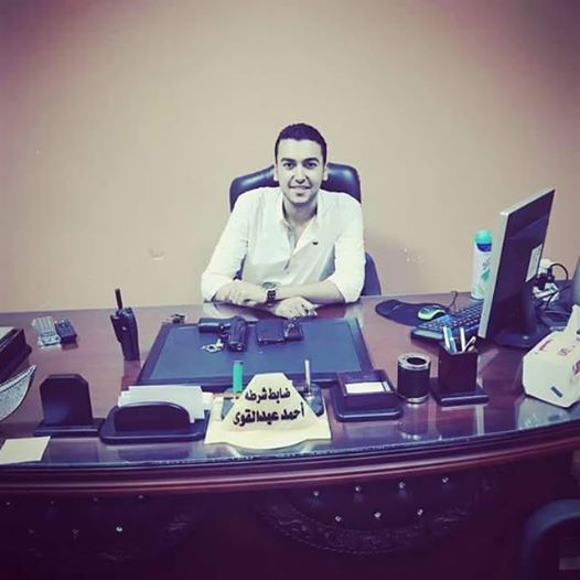 النقيب احمد عبد القوى معاونا لمباحث قسم شرطة  ثانى الزقازيق