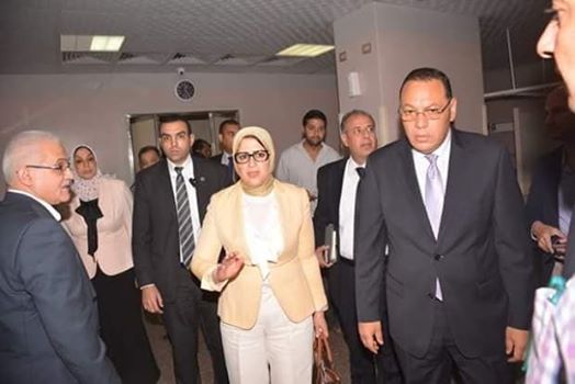 ”وزيرة الصحة والسكان” تتفقد مستشفيات جامعة الزقازيق وتصدر قرار هام