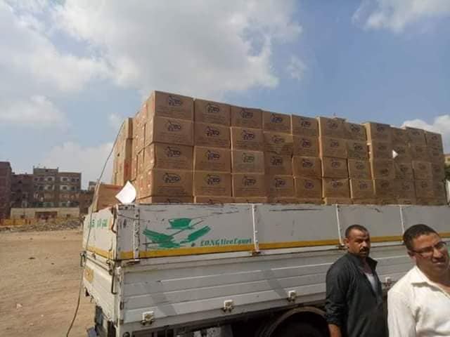 مباحث منيا القمح تضبط سيارتين محملتين ب١٦ الف عبوة من المحاليل الخاصة بالمستشفيات