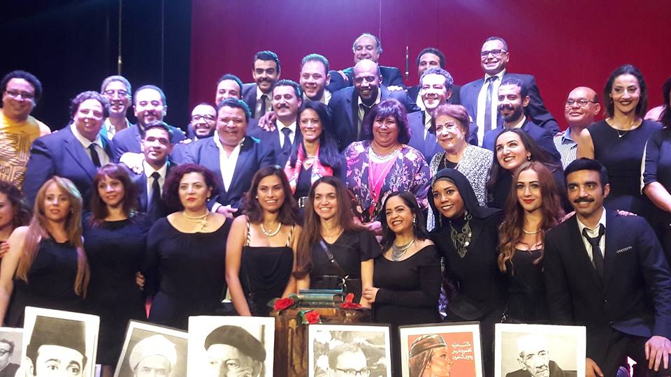 وزيرا الثقافة والسياحة يشهدان العرض المسرحى” قهوة سادة” بالمسرح القومى