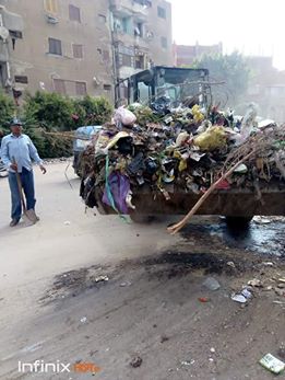 منيا القمح تشهد حملة نظافة مكبرة بمحيط المدارس استعداداً للعام الدراسي الجديد