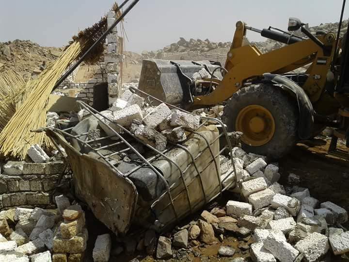 حملة مكبرة لازالة التعديات بأسوان