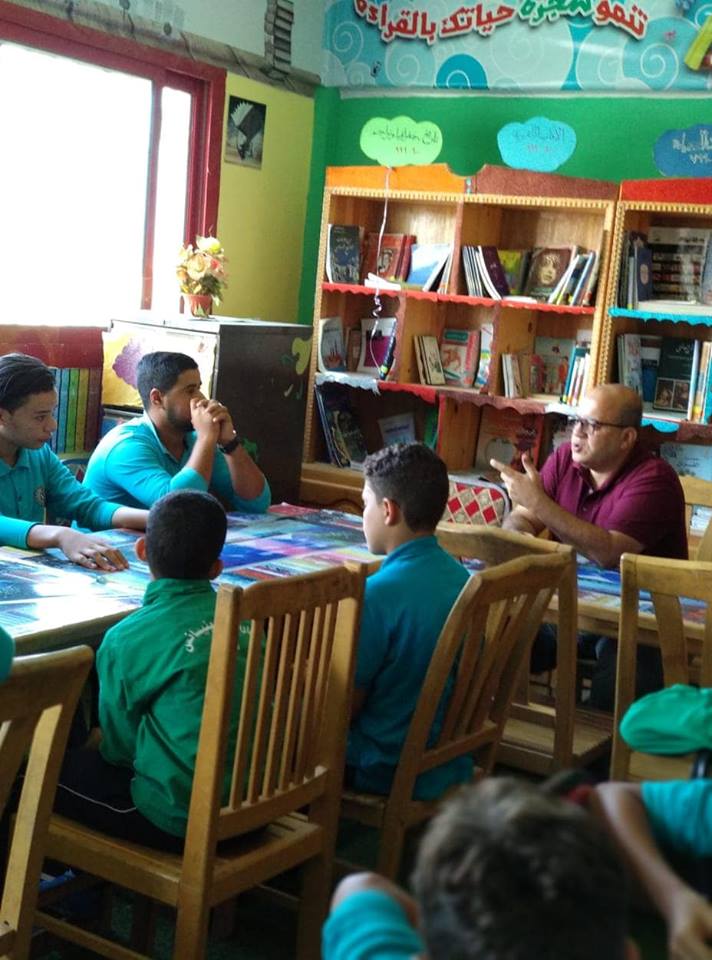 فرع الثقافة يزور مدارس مطروح