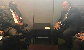 وزير الخارجية يبحث التعاون الثنائي والقضايا الإقليمية مع نظيره السوداني