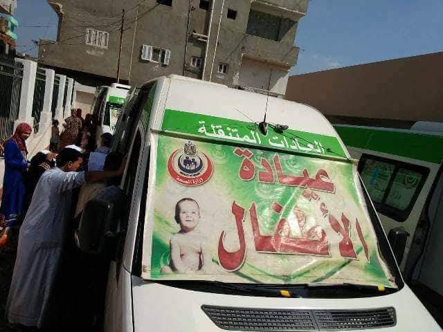 ندوات توعية وقافلة طبية باحدي قري مغاغة بالمنيا
