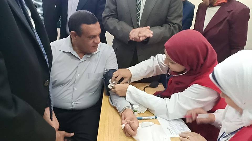 بدء مبادرة الرئيس السيسى ”100مليون صحة ” بالبحيرة