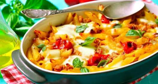 Home style baked pasta  by pharahos el masry