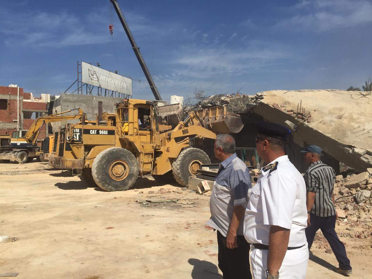 رئيس الجهاز:إزالة تعديات بناء مخالف على 8400 م2 بمدينة برج العرب الجديدة