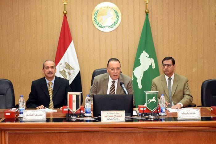 محافظ الشرقية يهنيء رئيس الجمهورية بذكرى إنتصارات السادس من أكتوبر