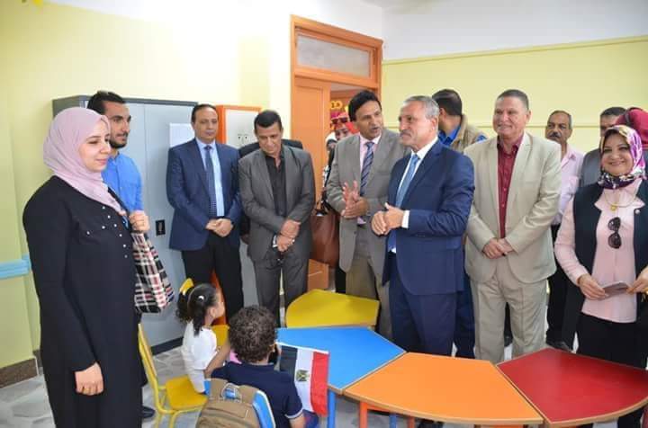 محافظ الإسماعيلية يفتتح المدرسة اليابانية الجديدة