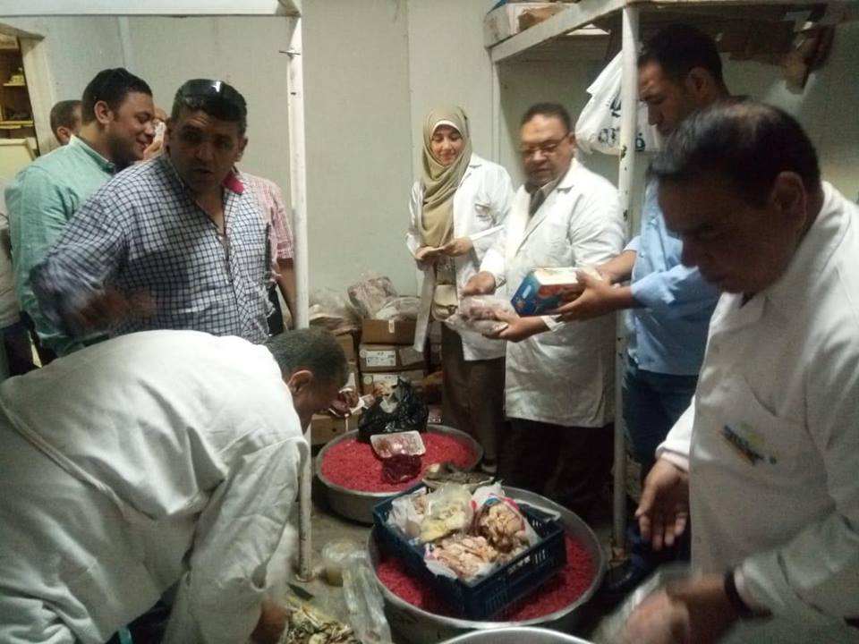 الطب البيطري بالدقهلية: ضبط 3طن لحوم ودواجن مجمدة غير صالحة للاستهلاك الآدمي