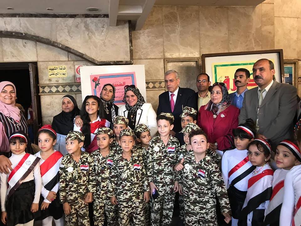 وكيل تعليم القليوبية يشكر قيادة قوات الدفاع الشعبى والعسكرى