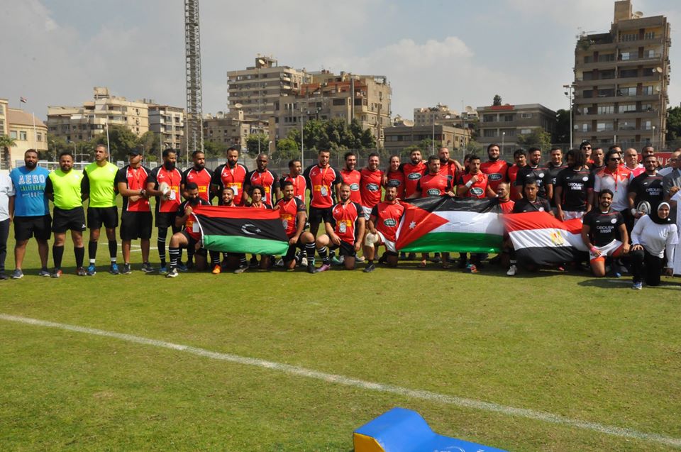 المركز الأوليمبى يشهد فعاليات البطولة العربية الرابعة للرجبي ”كأس زايد”