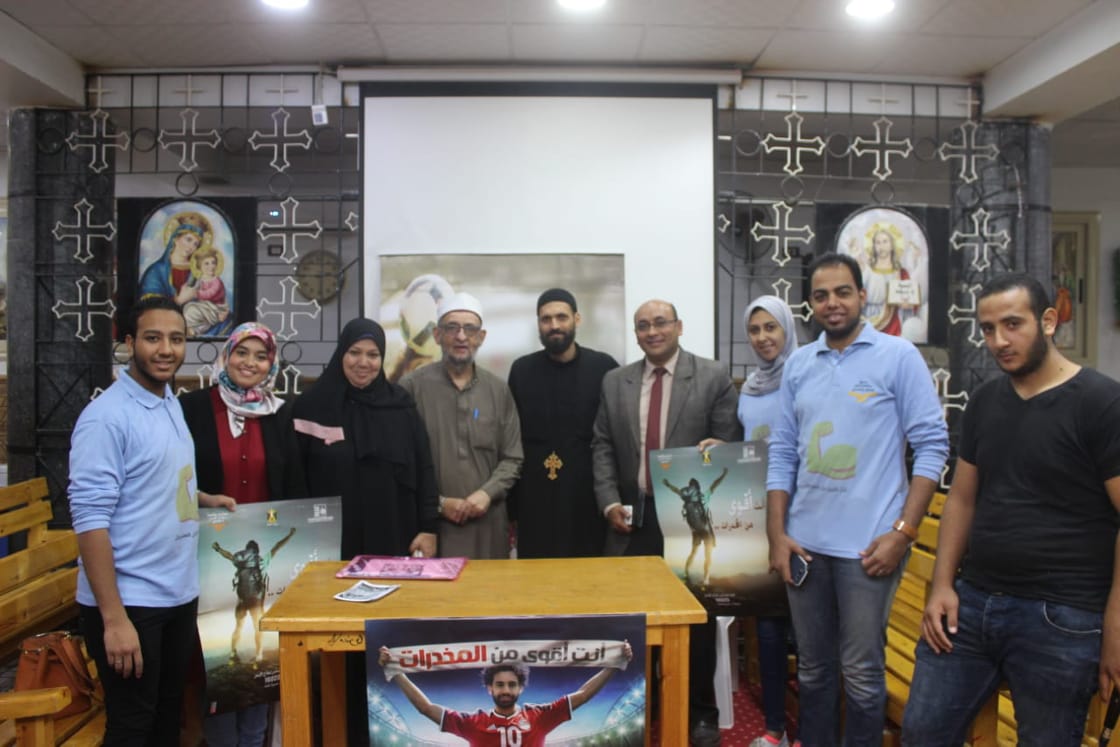 إعلام السويس يواصل مبادرة أنت أقوى من المخدرات