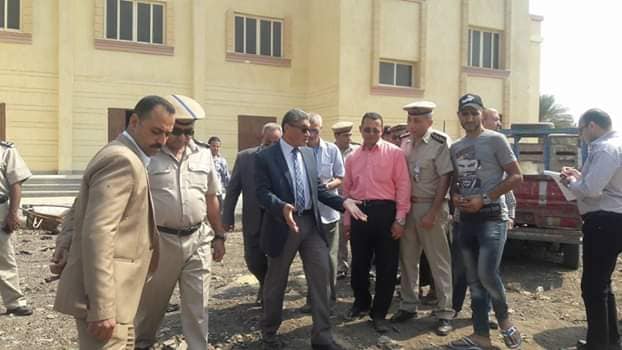 بنى سويف تشهد تشغيل وحدة مرور سمسطا