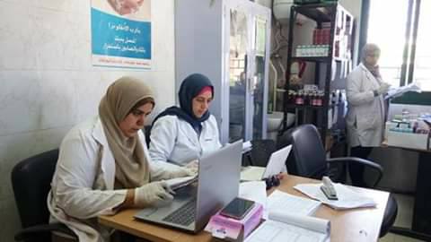 الكشف الطبى على ( 1349 ) مريض بقرية الزهيرى بمركز الفيوم