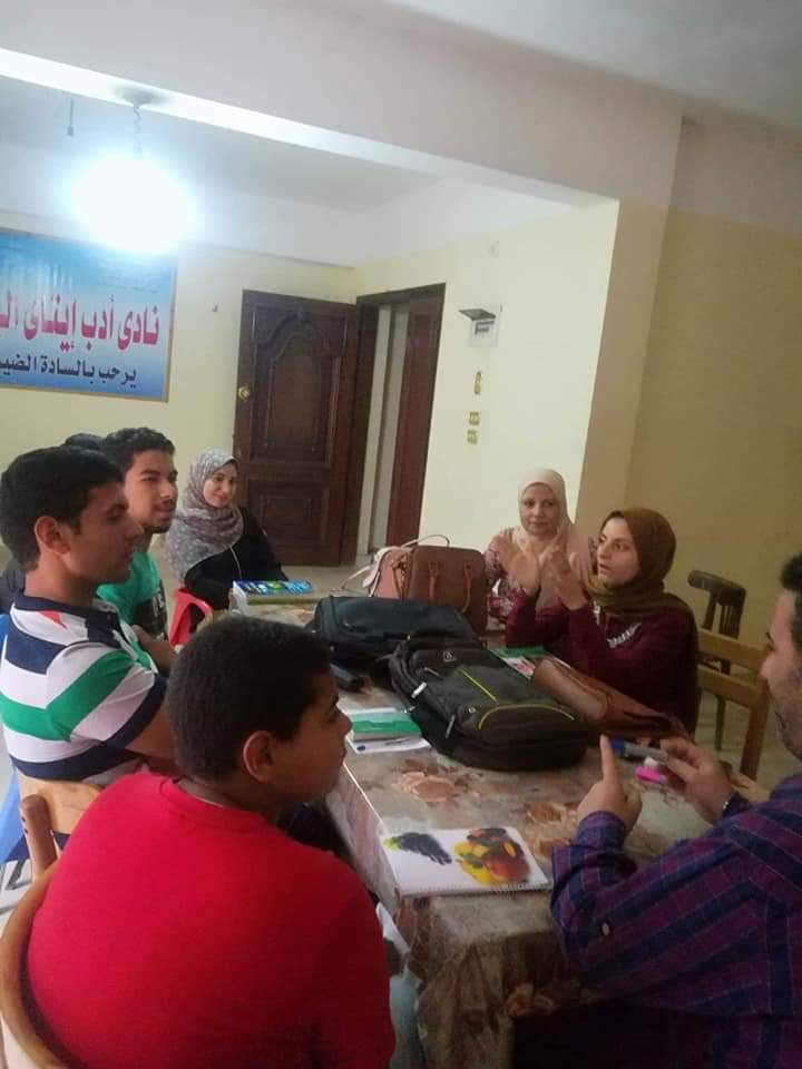 ورش فنية على هامش ملتقى القاهرة الدولى الأول للمياه بثقافة البحيرة