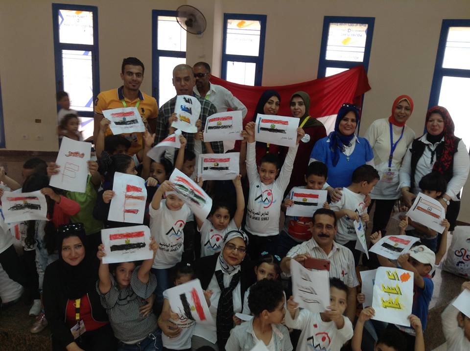 ” أنا احب مصر ” وفاعلية جديدة لمبادرة أطفالنا مستقبلنا بمجمع إعلام بورسعيد