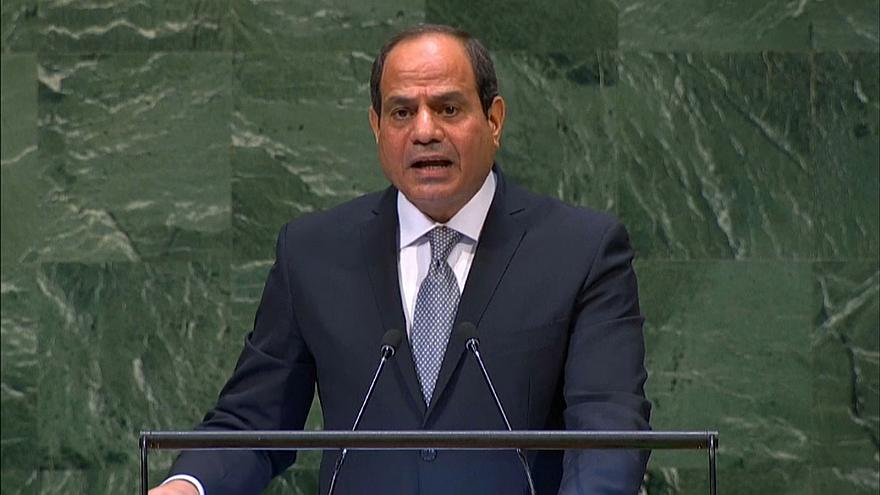 رئيس الوزراء الروسى يرحب بالرئيس السيسى