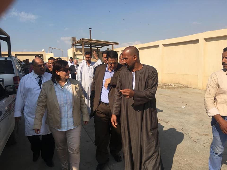 لجنة بيطرية برئاسة نائب وزير الزراعة تتفقد مجازر الدواجن والحيوانات بمحافظه الإسماعيلية