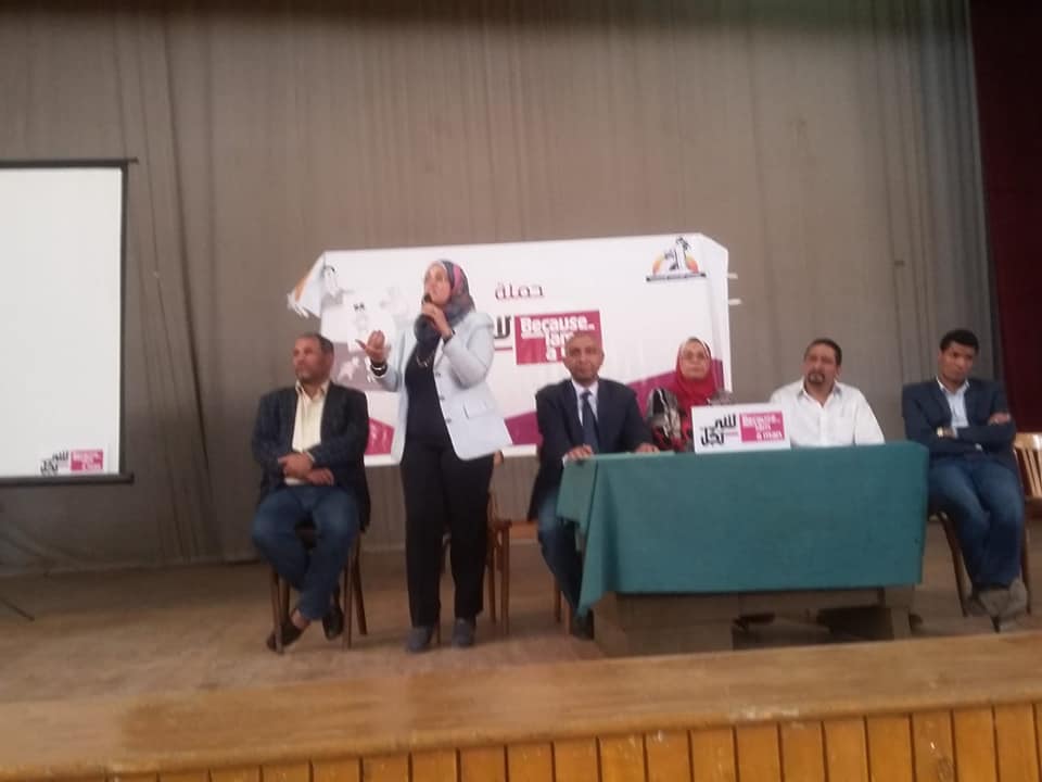 حملة ”لانى رجل” التى أطلقها المجلس القومي للمرأة تصل إلى بمحافظة قنا