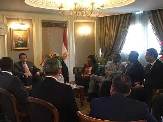 وزير التعليم العالي والبحث العلمى يبحث آليات التعاون العلمى والتكنولوجى مع الاتحاد الإفريقي