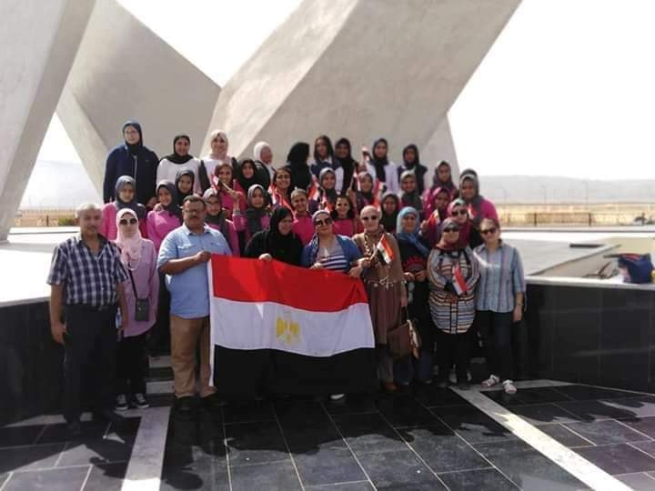 إعلام السويس ينظم رحلة ميدانية لمتحف عجرود