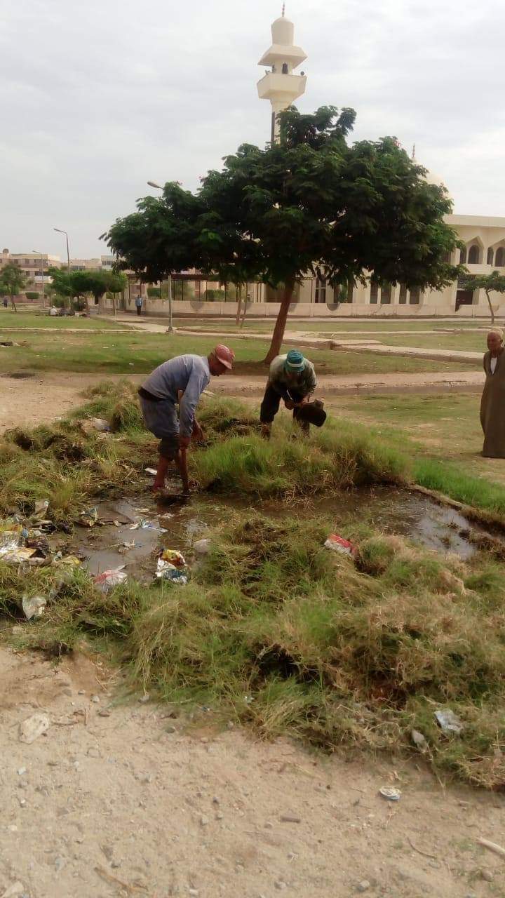 رئيس جهاز مدينة السادات يصدر تكليفات بمصادرة أدوات غسيل السيارات بالشوارع وتحرير مخالفة