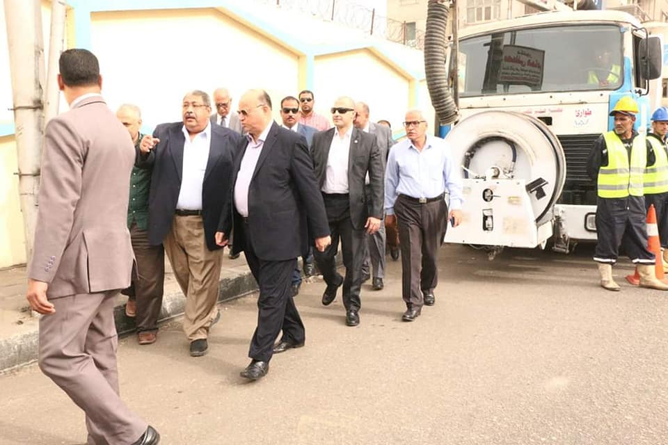 محافظ القاهرة يتفقد المناطق الشرقية إستعدادا لإستقبال الامطار