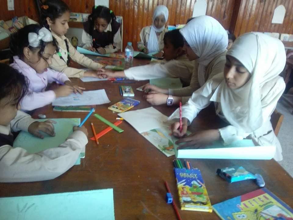 تبادل الزيارات ومسابقات وورش فوم بثقافة أسيوط